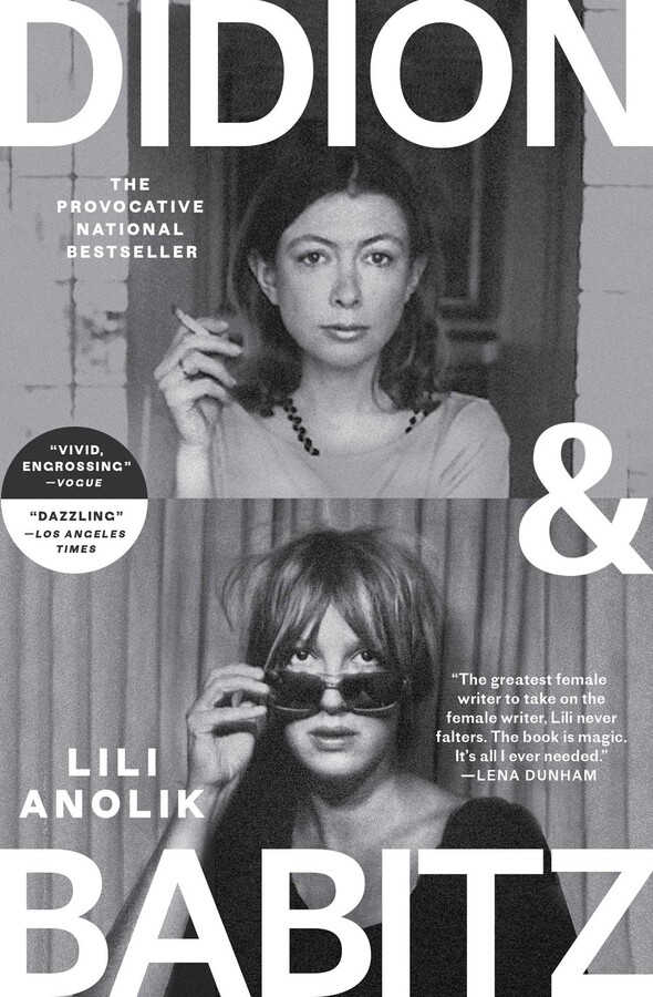 Cover of Didion and Babitz by Lili Anolik
